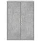 vidaXL Aparadores 2 uds madera de ingeniería gris hormigón 60x31x84 cm vidaXL Aparadores 2 uds madera de ingeniería gris hormigón 60x31x84 cm