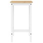 vidaXL Set de bar 5 piezas madera maciza de pino blanco vidaXL Set de bar 5 piezas madera maciza de pino blanco