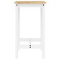 vidaXL Set de bar 5 piezas madera maciza de pino blanco vidaXL Set de bar 5 piezas madera maciza de pino blanco