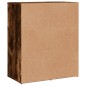 vidaXL Aparador de madera de ingeniería 2 uds roble ahumado 60x31x70cm vidaXL Aparador de madera de ingeniería 2 uds roble ahumado 60x31x70cm