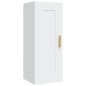 vidaXL Armario de pared madera contrachapada blanco 35x34x90 cm vidaXL Armario de pared madera contrachapada blanco 35x34x90 cm