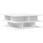 vidaXL Mesa de centro madera de ingeniería blanco 70x70x29 cm vidaXL Mesa de centro madera de ingeniería blanco 70x70x29 cm