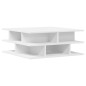 vidaXL Mesa de centro madera de ingeniería blanco 70x70x29 cm vidaXL Mesa de centro madera de ingeniería blanco 70x70x29 cm