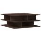 vidaXL Mesa de centro madera de ingeniería roble marrón 70x70x29 cm vidaXL Mesa de centro madera de ingeniería roble marrón 70x70x29 cm