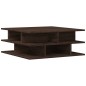 vidaXL Mesa de centro madera de ingeniería roble marrón 70x70x29 cm vidaXL Mesa de centro madera de ingeniería roble marrón 70x70x29 cm