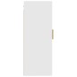 vidaXL Armario de pared madera contrachapada blanco 35x34x90 cm vidaXL Armario de pared madera contrachapada blanco 35x34x90 cm
