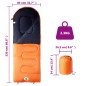 vidaXL Saco de dormir de camping para adultos 3-4 estaciones vidaXL Saco de dormir de camping para adultos 3-4 estaciones