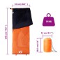 vidaXL Saco de dormir de camping para adultos 3 estaciones vidaXL Saco de dormir de camping para adultos 3 estaciones