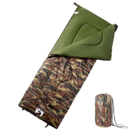 vidaXL Saco de dormir de camping para adultos 3 estaciones