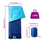 vidaXL Saco de dormir de camping para adultos 3 estaciones vidaXL Saco de dormir de camping para adultos 3 estaciones