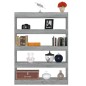vidaXL Estantería/divisor de espacios gris Sonoma 100x30x135 cm vidaXL Estantería/divisor de espacios gris Sonoma 100x30x135 cm