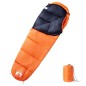 vidaXL Saco de dormir tipo momia de camping para adultos 3 estaciones vidaXL Saco de dormir tipo momia de camping para adultos 3 estaciones