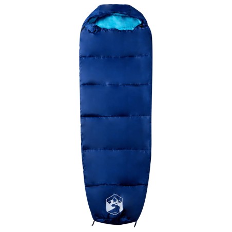 vidaXL Saco de dormir tipo momia de camping para adultos 3 estaciones