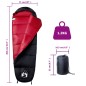 vidaXL Saco de dormir tipo momia de camping para adultos 3 estaciones vidaXL Saco de dormir tipo momia de camping para adultos 3 estaciones