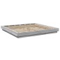 vidaXL Estructura de cama con luces LED madera gris Sonoma 200x200 cm vidaXL Estructura de cama con luces LED madera gris Sonoma 200x200 cm