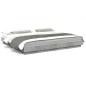 vidaXL Estructura cama con luces LED madera gris hormigón 180x200 cm vidaXL Estructura cama con luces LED madera gris hormigón 180x200 cm
