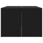vidaXL Mesa de centro madera de ingeniería negro 102x50x36 cm vidaXL Mesa de centro madera de ingeniería negro 102x50x36 cm