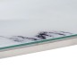vidaXL Mesa de centro plateada acero inoxidable y vidrio templado vidaXL Mesa de centro plateada acero inoxidable y vidrio templado