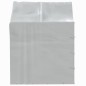 vidaXL Perrera de exterior con toldo acero galvanizado plata 2x2x2,5 m