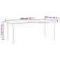 vidaXL Set comedor jardín 7 pzas y cojines ratán sintético gris vidaXL Set comedor jardín 7 pzas y cojines ratán sintético gris