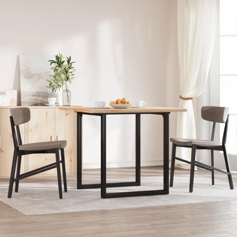 vidaXL Patas de mesa de comedor estructura O hierro fundido 60x60x73cm vidaXL Patas de mesa de comedor estructura O hierro fundido 60x60x73cm