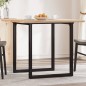 vidaXL Patas de mesa de comedor estructura O hierro fundido 60x60x73cm vidaXL Patas de mesa de comedor estructura O hierro fundido 60x60x73cm