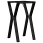 vidaXL Patas de mesa de comedor estructura Y hierro fundido 40x40x73cm vidaXL Patas de mesa de comedor estructura Y hierro fundido 40x40x73cm