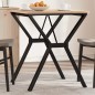 vidaXL Patas de mesa de comedor estructura Y hierro fundido 60x60x73cm vidaXL Patas de mesa de comedor estructura Y hierro fundido 60x60x73cm