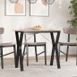 vidaXL Patas de mesa de comedor estructura Y hierro fundido 80x40x73cm vidaXL Patas de mesa de comedor estructura Y hierro fundido 80x40x73cm