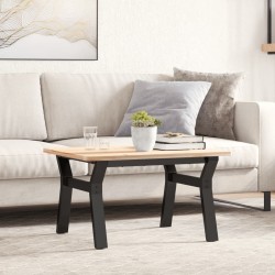 vidaXL Patas de mesa de centro estructura Y hierro fundido 60x50x38 cm