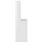 vidaXL Tocador de maquillaje luces LED MDF blanco brillo 100x40x135 cm vidaXL Tocador de maquillaje luces LED MDF blanco brillo 100x40x135 cm