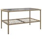 vidaXL Juego de sofás jardín con cojines 4 pzas ratán sintético beige vidaXL Juego de sofás jardín con cojines 4 pzas ratán sintético beige