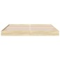 vidaXL Estructura de cama madera de ingeniería roble Sonoma 200x200 cm vidaXL Estructura de cama madera de ingeniería roble Sonoma 200x200 cm