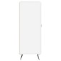 vidaXL Aparador de madera de ingeniería blanco 69,5x34x90 cm vidaXL Aparador de madera de ingeniería blanco 69,5x34x90 cm