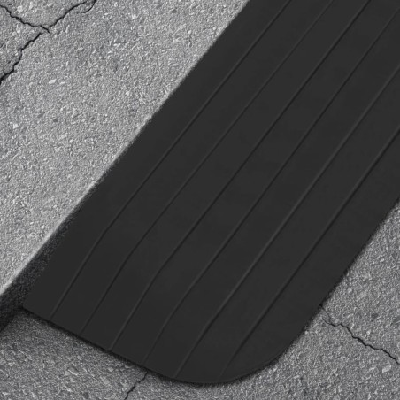 vidaXL Rampas de umbral goma 2 uds 110x21x2,5 cm 
