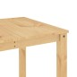 vidaXL Mesa de comedor Panama madera maciza de pino 180x90x75 cm