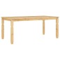 vidaXL Mesa de comedor Corona madera maciza de pino 180x90x75 cm vidaXL Mesa de comedor Corona madera maciza de pino 180x90x75 cm