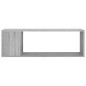 vidaXL Mueble de TV madera contrachapada gris Sonoma 100x24x32 cm vidaXL Mueble de TV madera contrachapada gris Sonoma 100x24x32 cm