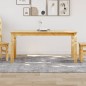 vidaXL Mesa de comedor Corona madera maciza de pino 160x80x75 cm vidaXL Mesa de comedor Corona madera maciza de pino 160x80x75 cm