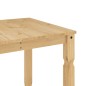 vidaXL Mesa de comedor Corona madera maciza de pino 160x80x75 cm vidaXL Mesa de comedor Corona madera maciza de pino 160x80x75 cm