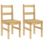vidaXL Sillas de comedor Panama 2 uds madera maciza pino 40x46x90 cm vidaXL Sillas de comedor Panama 2 uds madera maciza pino 40x46x90 cm