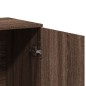 vidaXL Aparadores 3 uds madera contrachapada marrón roble vidaXL Aparadores 3 uds madera contrachapada marrón roble