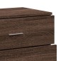 vidaXL Aparadores 3 uds madera contrachapada marrón roble vidaXL Aparadores 3 uds madera contrachapada marrón roble