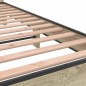 vidaXL Estructura cama madera ingeniería metal roble Sonoma 140x200 cm vidaXL Estructura cama madera ingeniería metal roble Sonoma 140x200 cm
