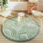 vidaXL Alfombra de exterior PP verde Ø160 cm vidaXL Alfombra de exterior PP verde Ø160 cm