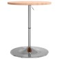 vidaXL Mesa alta de madera maciza de haya Ø60x90,5 cm vidaXL Mesa alta de madera maciza de haya Ø60x90,5 cm