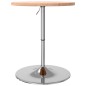 vidaXL Mesa alta de madera maciza de haya Ø60x90,5 cm vidaXL Mesa alta de madera maciza de haya Ø60x90,5 cm