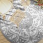 vidaXL Alfombra de exterior PP gris claro Ø200 cm vidaXL Alfombra de exterior PP gris claro Ø200 cm