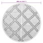 vidaXL Alfombra de exterior PP marrón Ø200 cm vidaXL Alfombra de exterior PP marrón Ø200 cm
