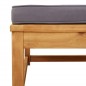 vidaXL Set de muebles de jardín 4 pzs y cojines madera maciza acacia vidaXL Set de muebles de jardín 4 pzs y cojines madera maciza acacia